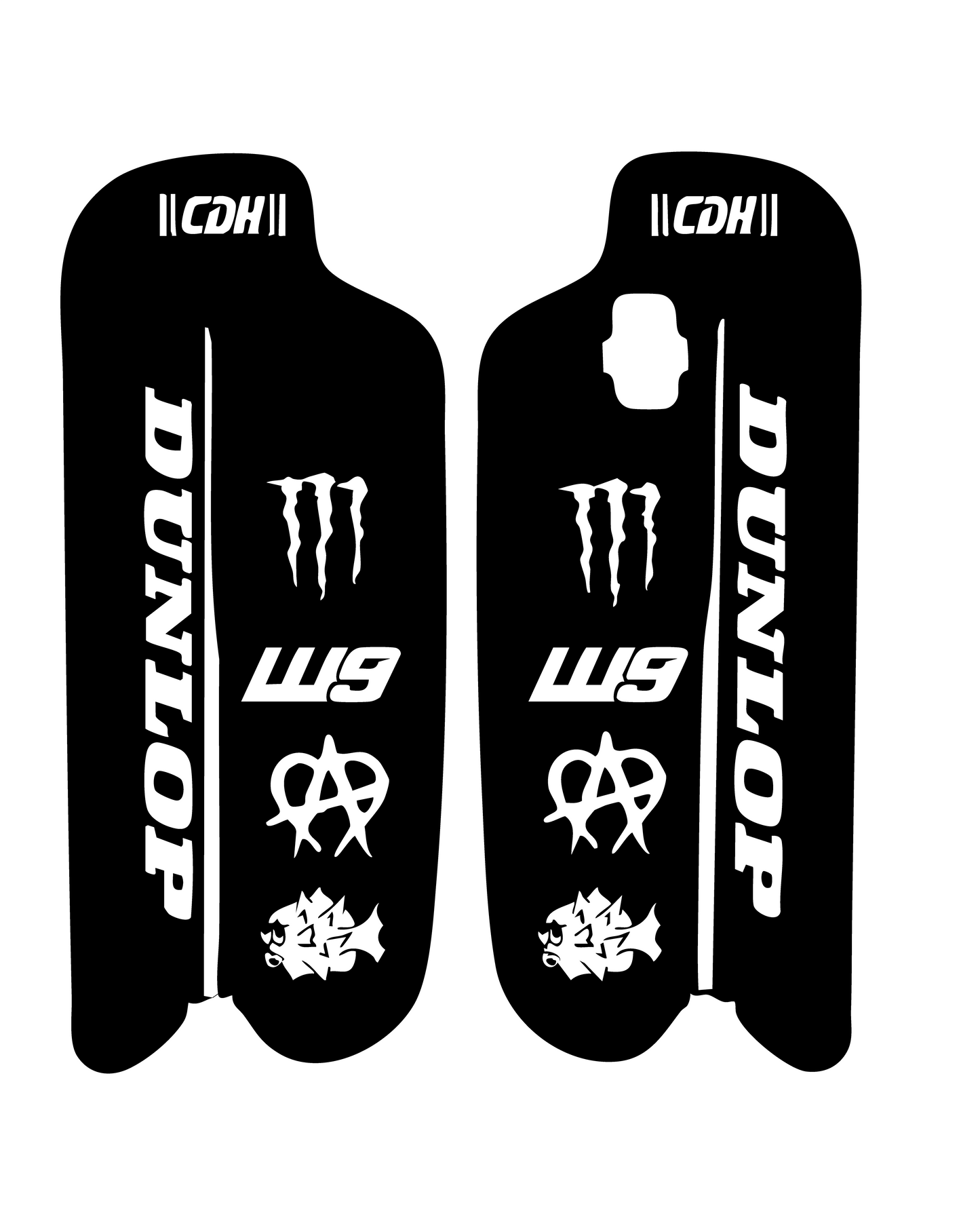 ERide Pro 1.0 FastAce Fork Guard Decal