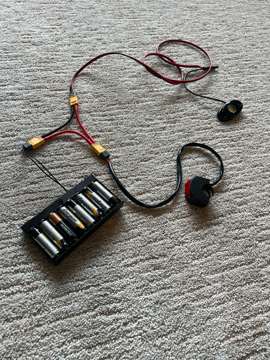 battery powered rock light