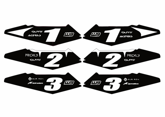 Extended Side Fender Decal